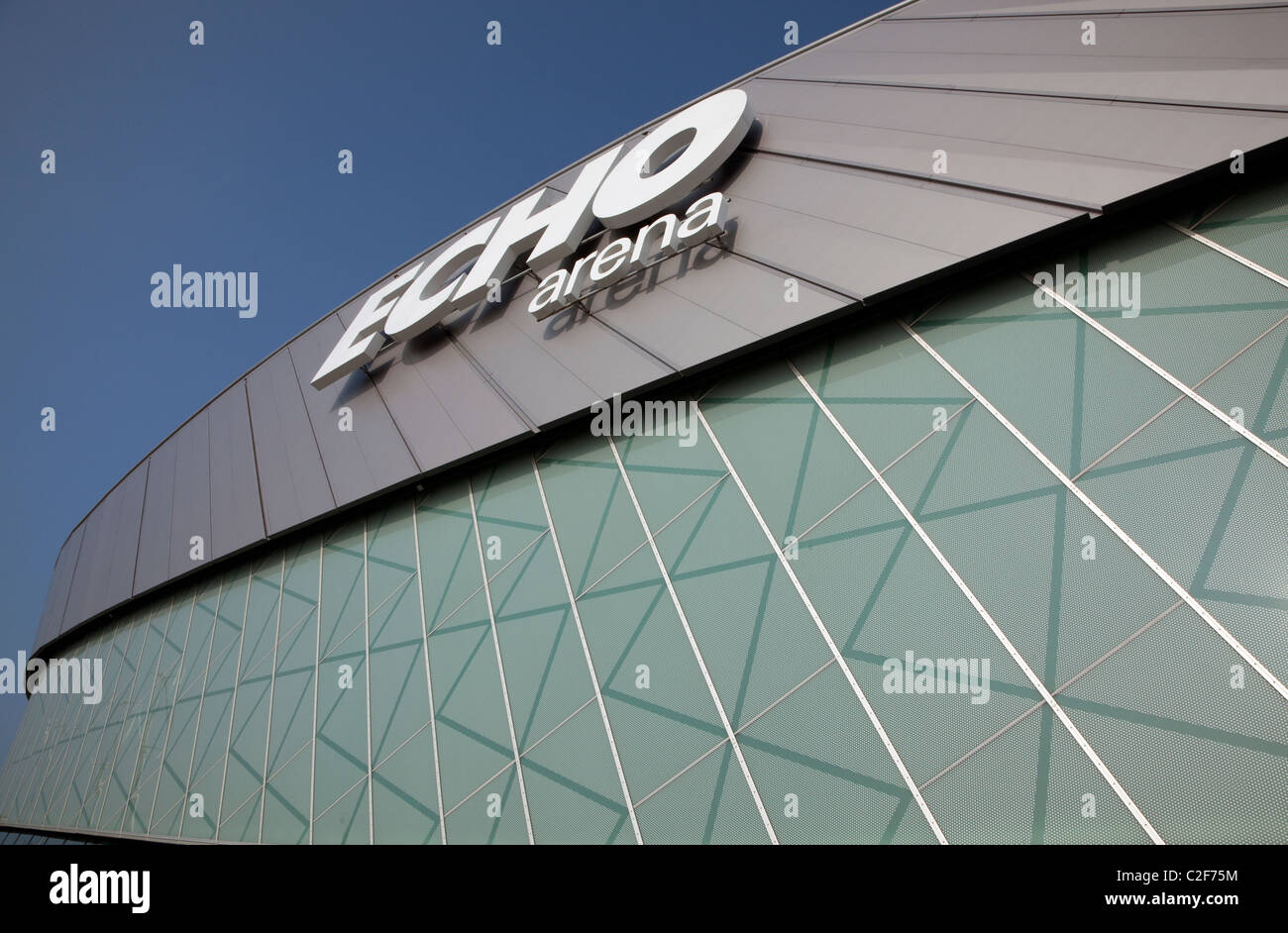 Echo Arena Veranstaltungsort für Konzerte, Liverpool, England Stockfoto