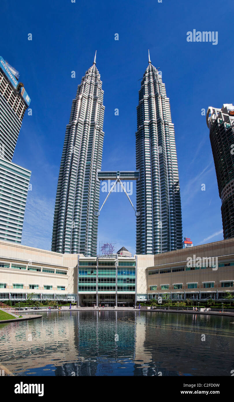 Petronas Towers, Kuala Lumpur Stockfoto