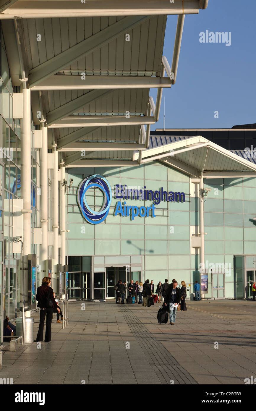 Birmingham Flughafen-terminal Gebäude, England, UK Stockfoto