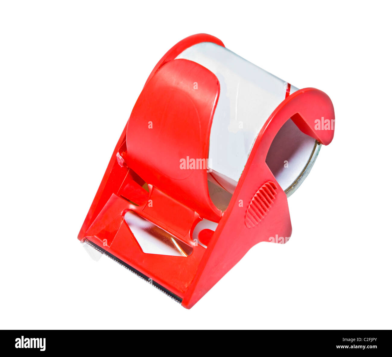 Heavy-Duty Kleberollen Paket isoliert auf weiss. Stockfoto