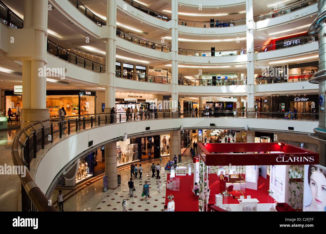 Einkaufszentrum Suria KLCC, Kuala Lumpur Stockfotografie Alamy