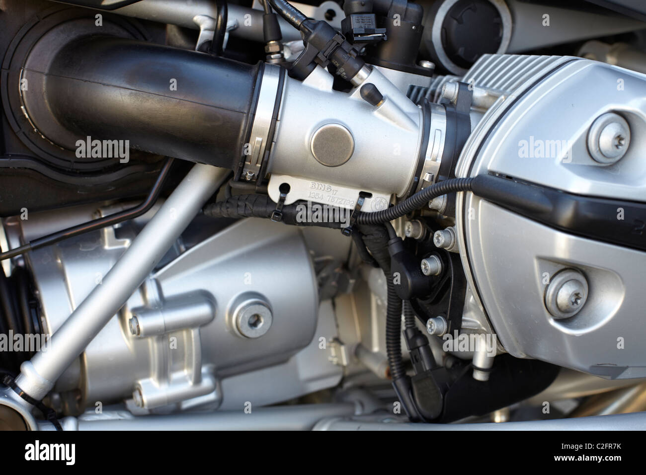 BMW r1200gs Maschine detail Stockfoto