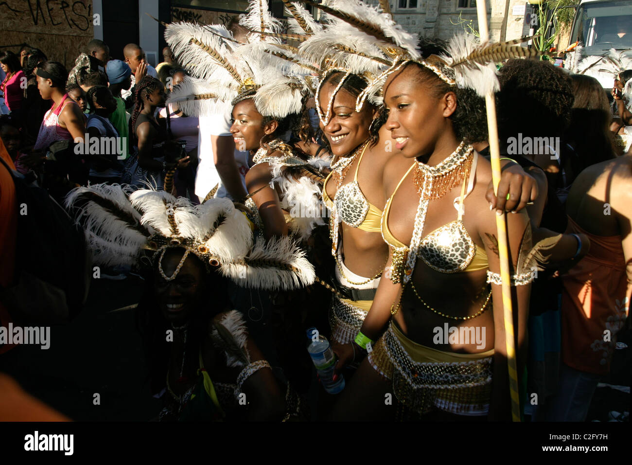 Karneval in Notting Hill, London Stockfoto