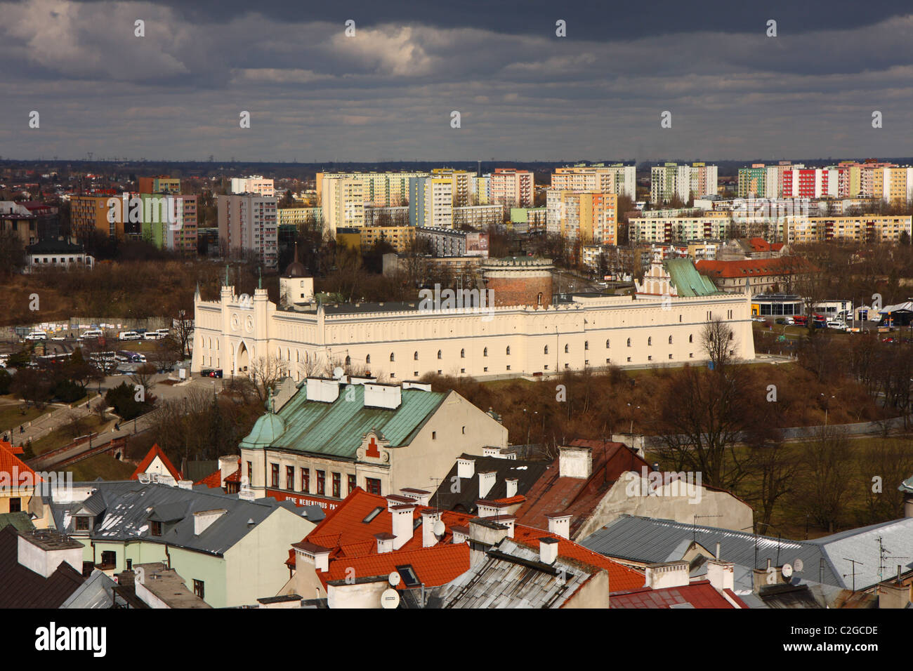 Burg in Lublin (Polen) Stockfoto