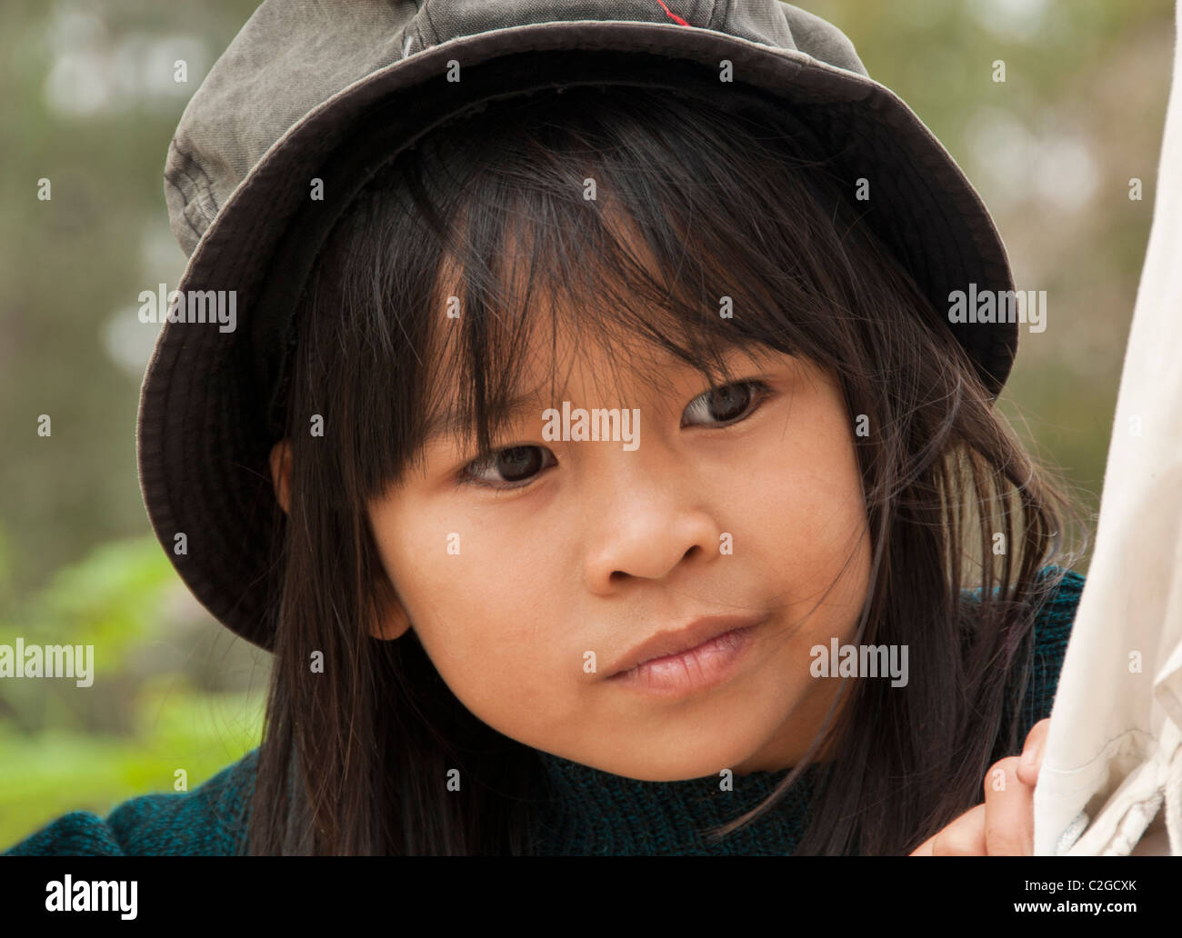 Vietnamesisches Mädchen Stockfoto