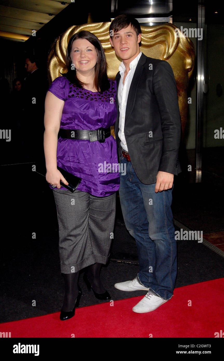 Leanne Jones British Academy Kinder- und Ben James Ellis-Awards 2007 in London Hilton - Ankünfte London, England - 25.11.07 Stockfoto