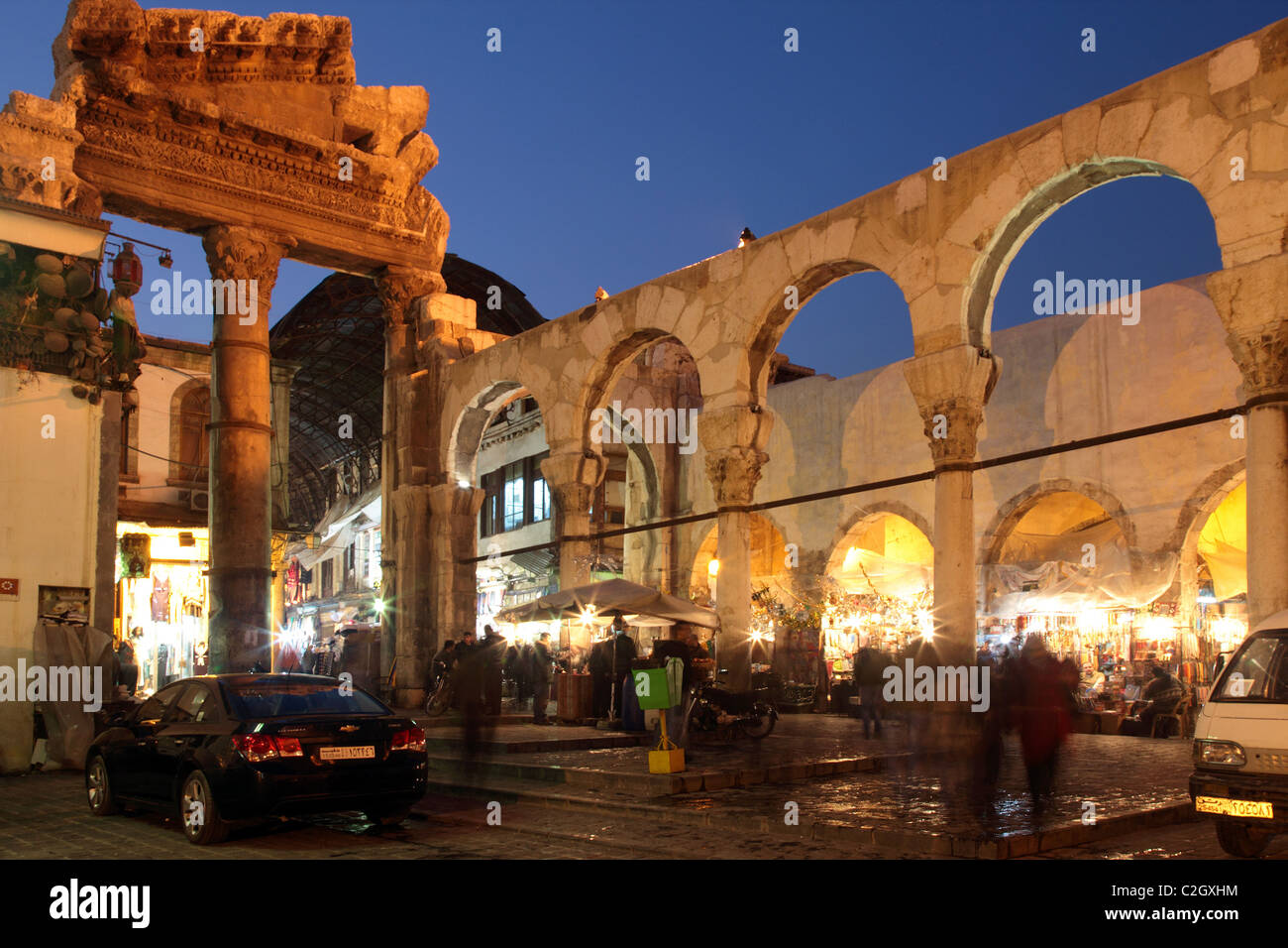 Damaskus-Tor, Syrien Stockfoto