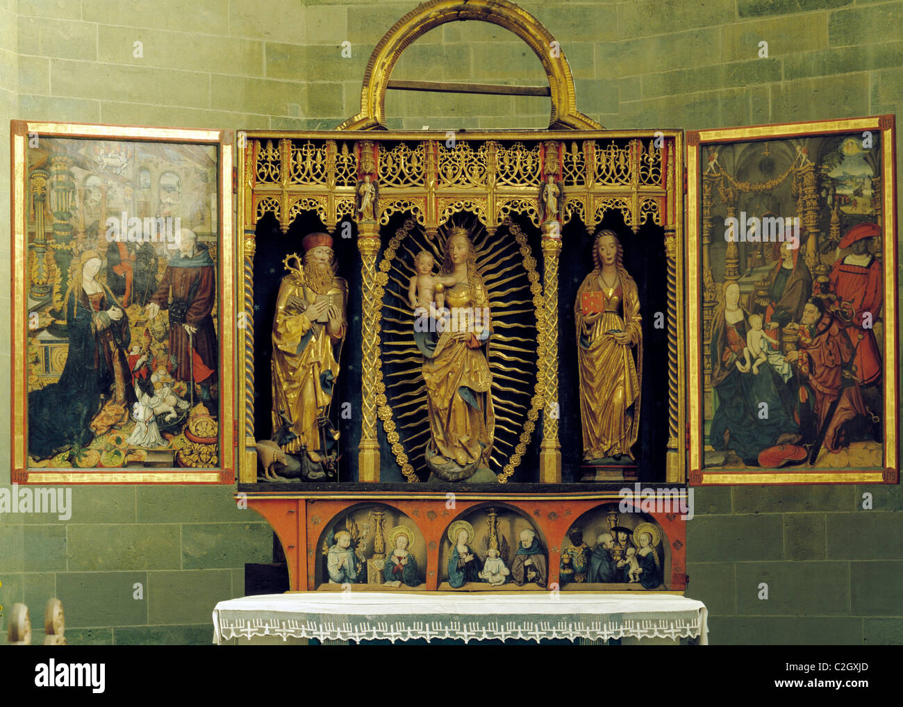 Marienaltar von Heinrich Aldegrever in der Wiesenkirche von Soest