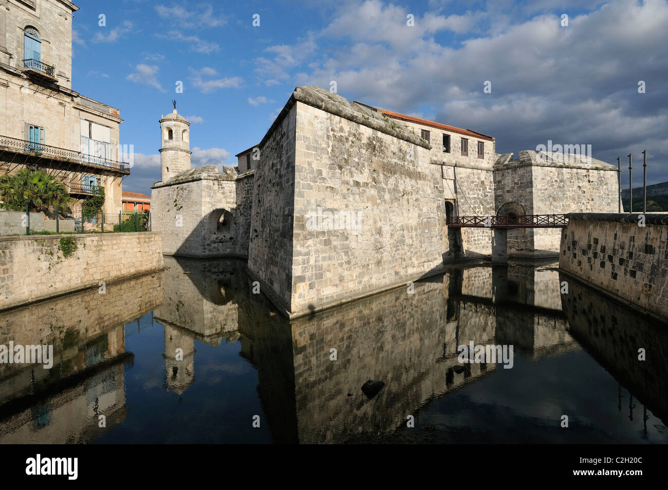 Havanna. Kuba. Habana Vieja / alte Havanna. Castillo De La Real Fuerza, Habana Vieja. Stockfoto