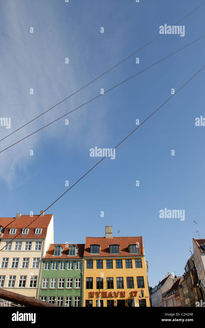 NYHAVN-HÄUSER Stockfoto