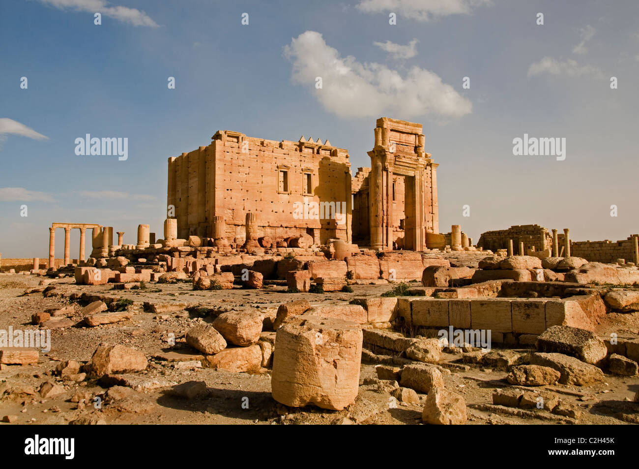 Tempel des Bel 2 Cent Palmyra Syrien syrische Römermuseum Stockfoto