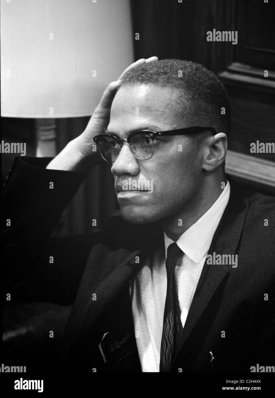 Malcolm X Stockfoto