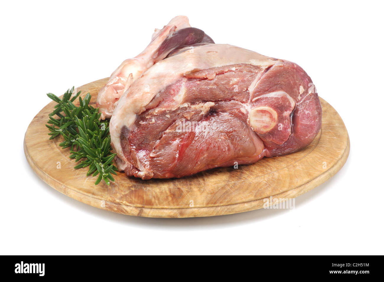 Lammkeule - John Gollop Stockfoto