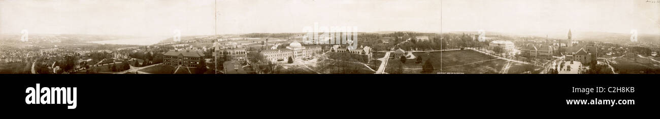 Cornell University von McGraw-Turm Stockfoto