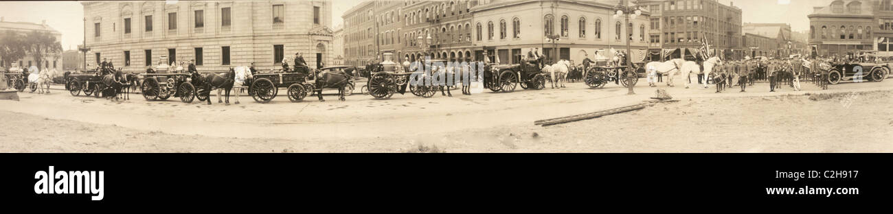 Portland, Maine, Feuerwehr, #1, 3. Juli 1920 Stockfoto