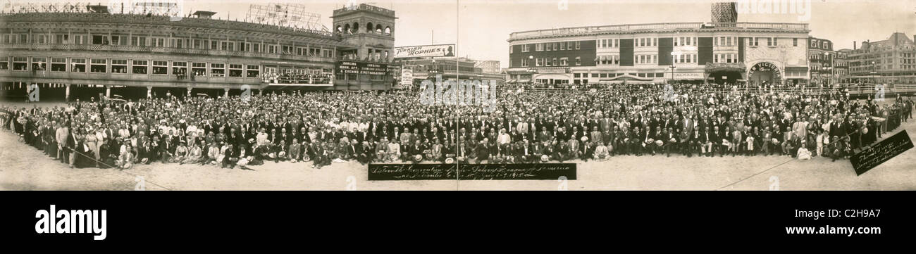 16. Convention, Anti-Saloon League of America in Atlantic City, NJ, vom 6. bis 9. Juli 1915 Stockfoto