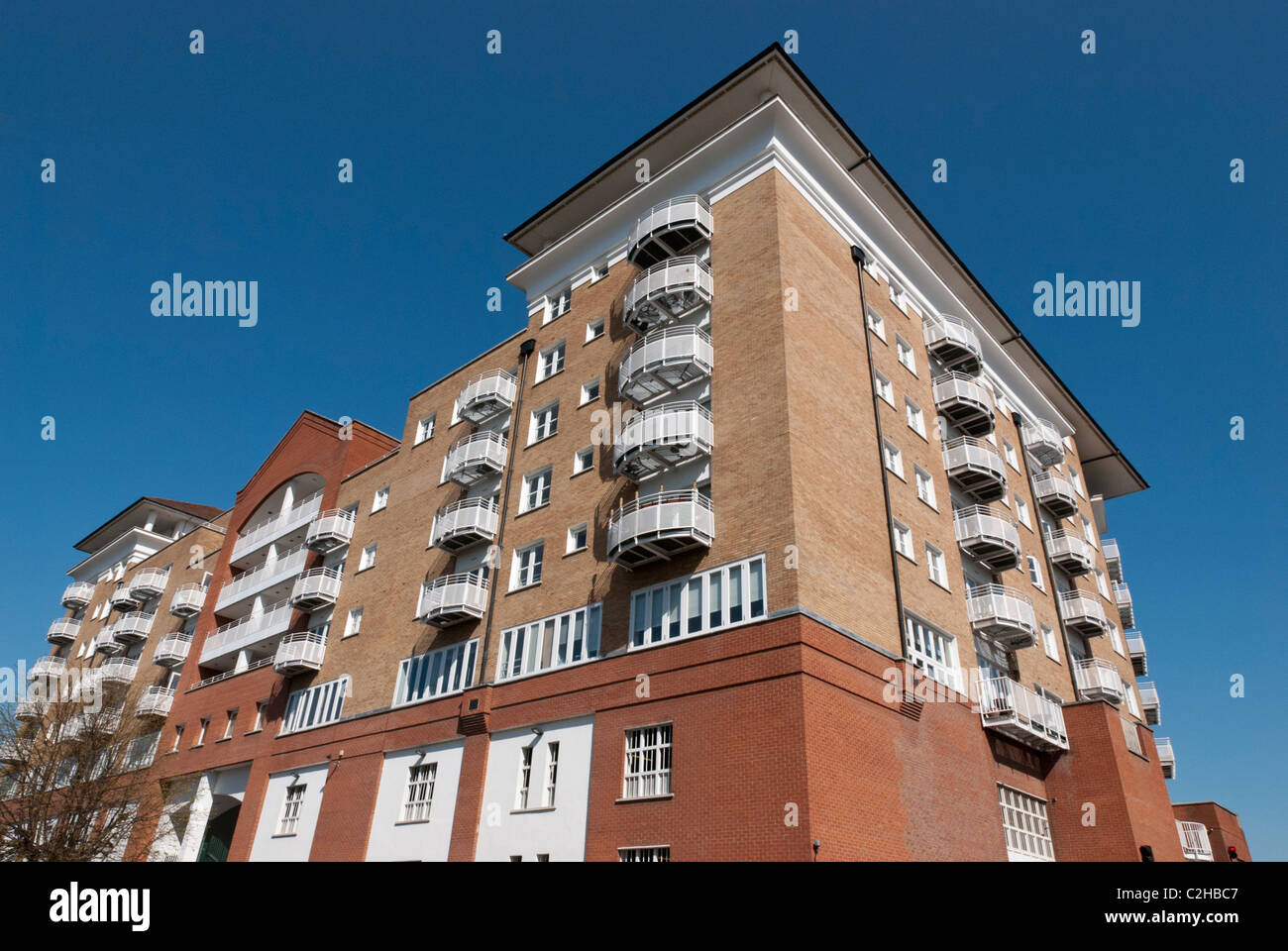 Ferienwohnungen in Rotherhithe, London. Stockfoto