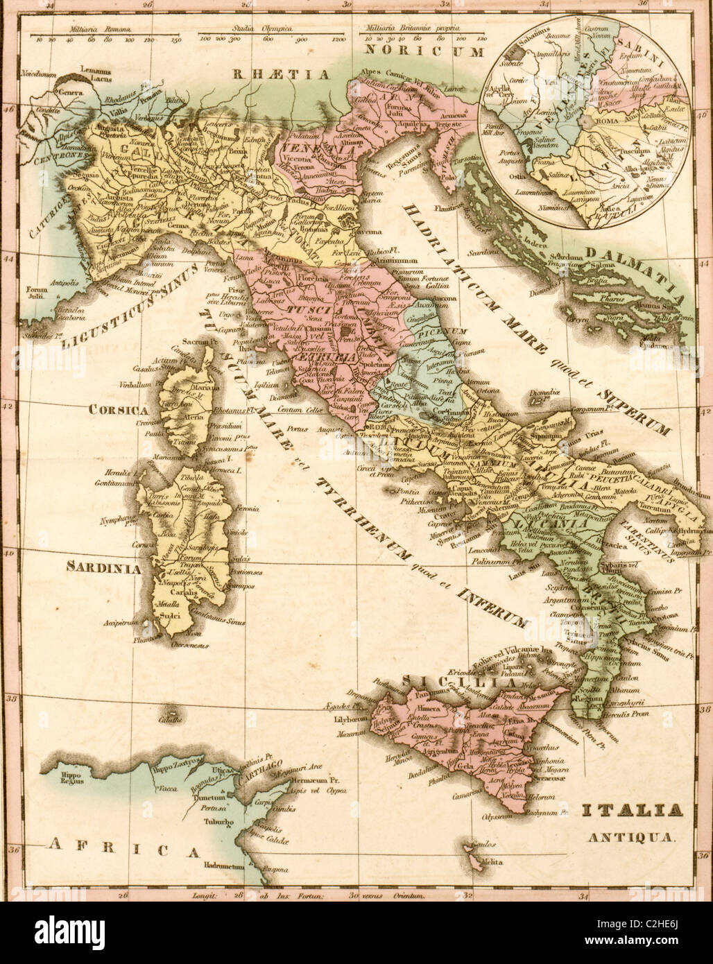 Antiken Italien Stockfoto