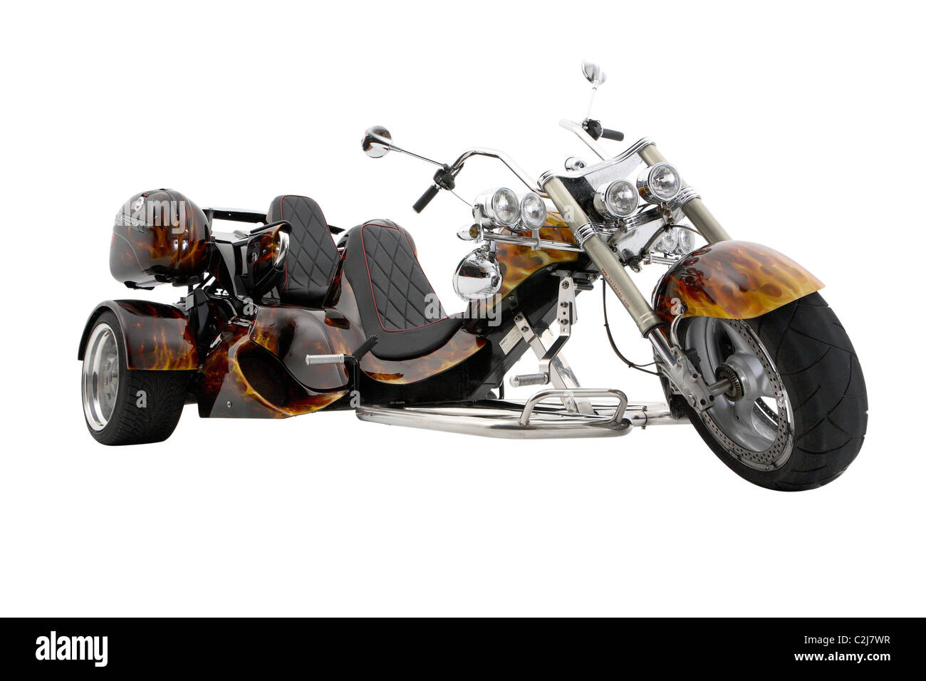 Trike Motorrad Stockfoto