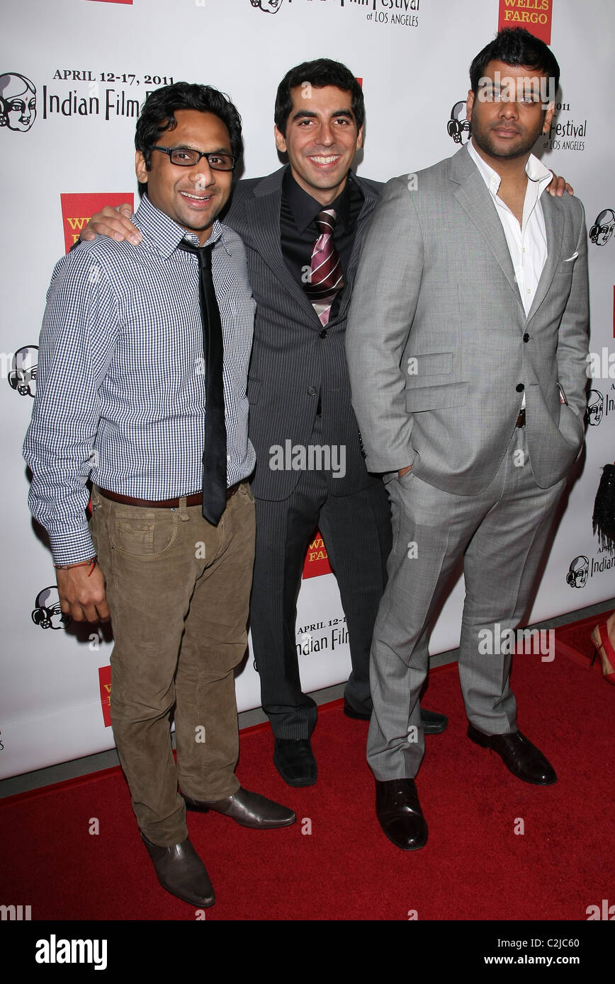 RAVI PATEL SUNIL MALHOTRA SUNKRISH BALA ICH BIN KALAM OPENING NIGHT GALA. 9. JÄHRLICHE INDISCHES FILMFESTIVAL VON LOS ANGELES HOLLYWO Stockfoto