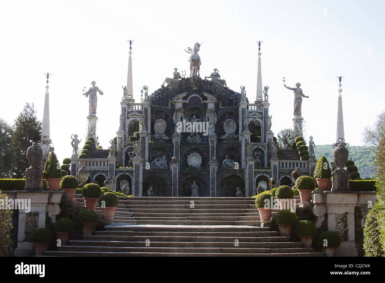 Isola Bella - Italien - Lago Maggiore Stockfoto