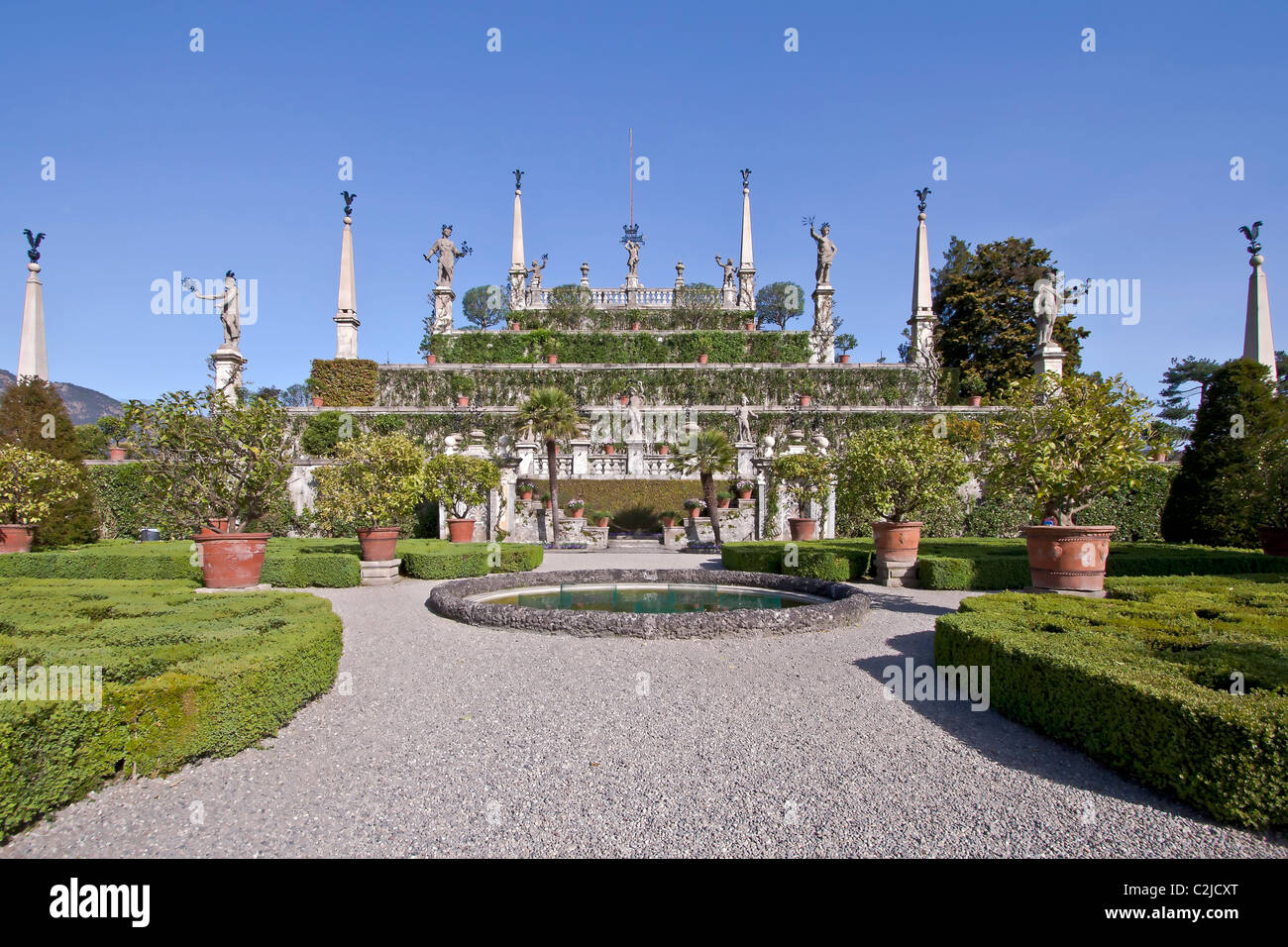 Isola Bella - Italien - Lago Maggiore Stockfoto