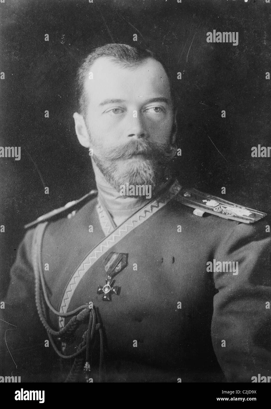 Portrait Zar Nikolaus I. von Russland Stockfoto