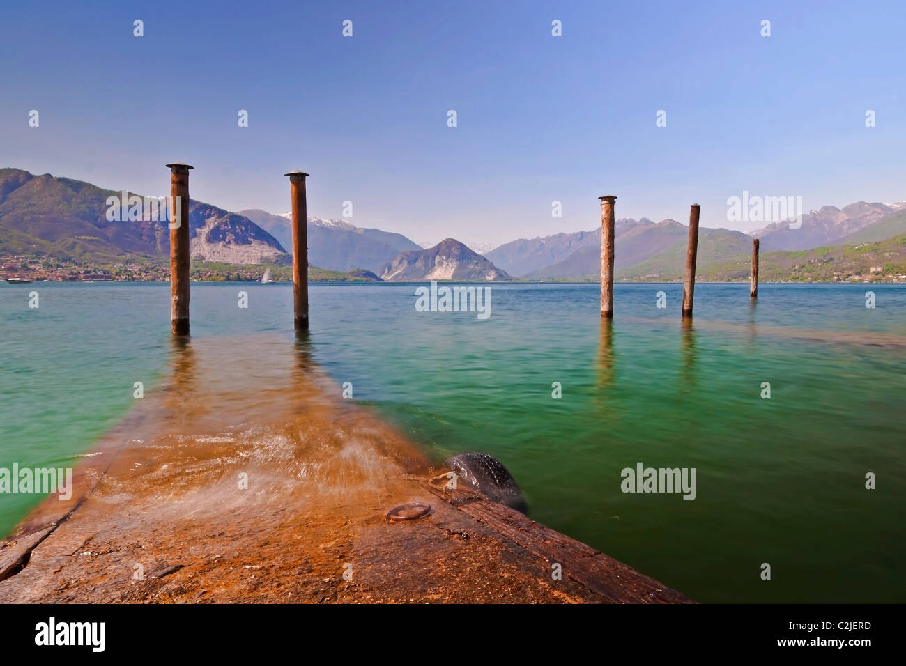 Lago Maggiore Stockfoto
