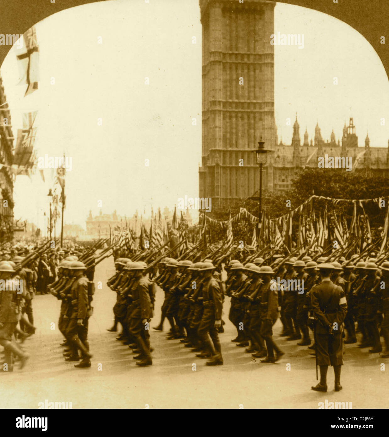 Die AMIS In London WWI Stockfoto