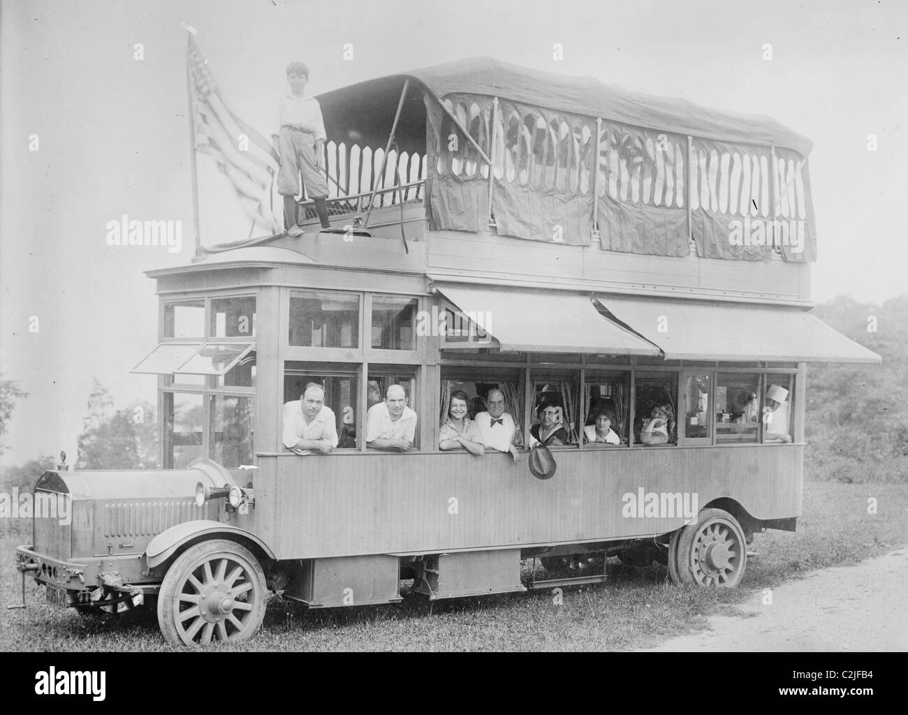 Öffentliche Verkehrsmittel Stockfoto