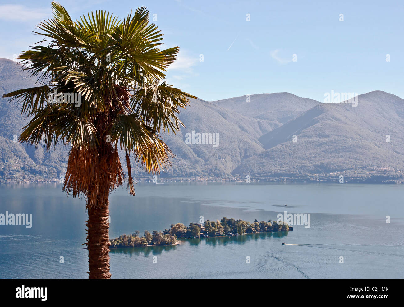 Isole di Brissago - Lago Maggiore - Tessin - Schweiz Stockfoto
