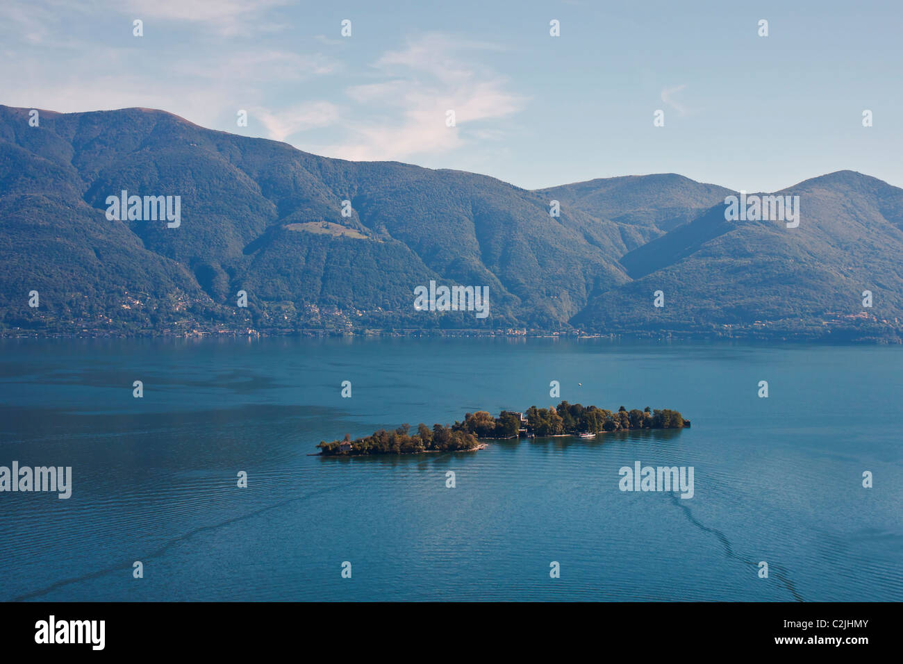 Isole di Brissago - Lago Maggiore - Tessin - Schweiz Stockfoto