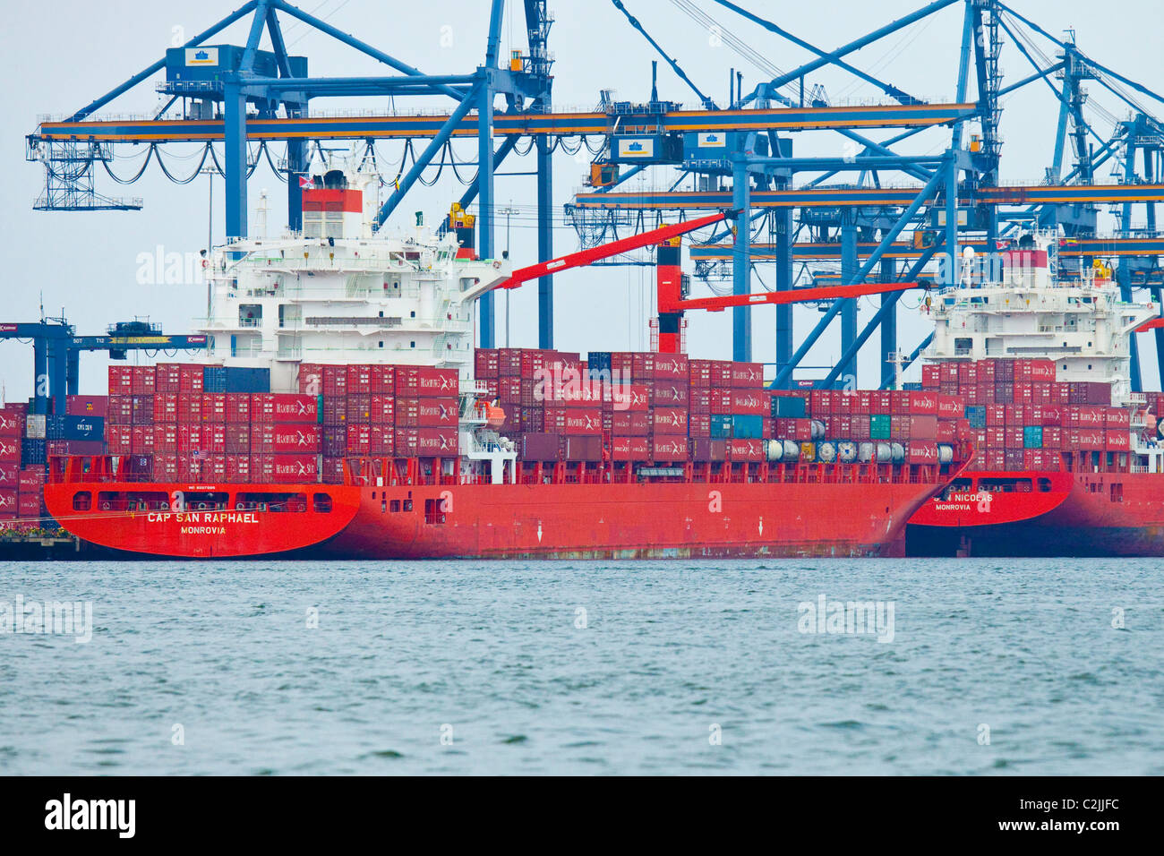 Hafen von Cartagena, Kolumbien Stockfoto