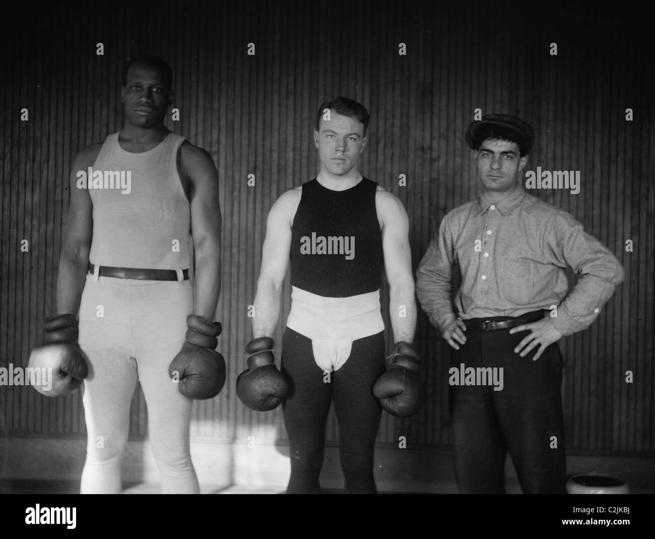 Bob Armstrong, Eddie McGoorty, Ed McMahon Stockfoto