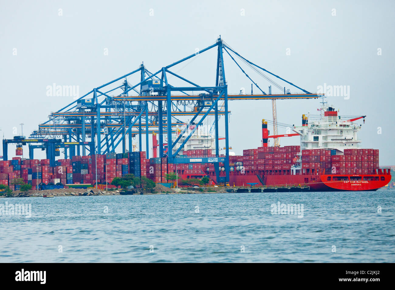 Hafen von Cartagena, Kolumbien Stockfoto