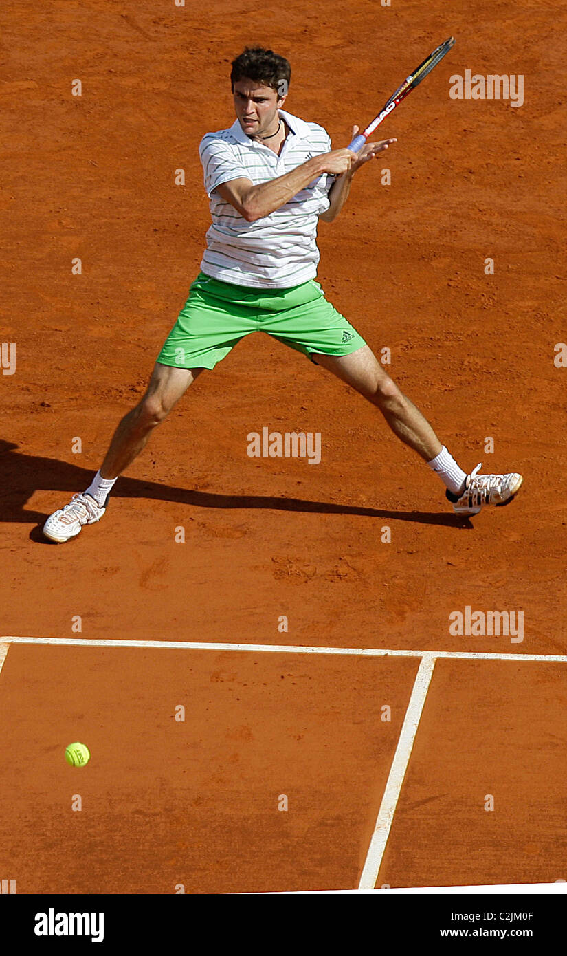 Tennis Gilles Simon Stockfoto