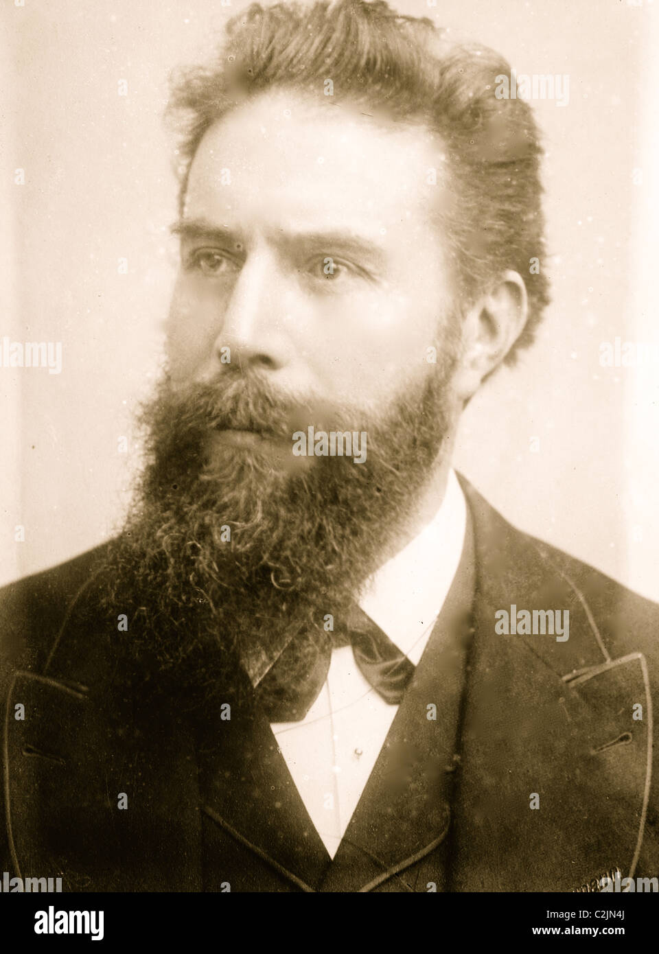 Wilhelm Röntgen Stockfoto