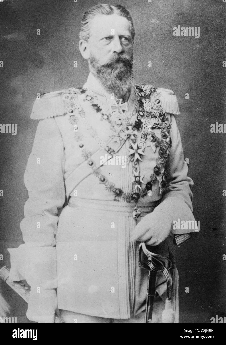 Kaiser Friedrich III. Stockfoto