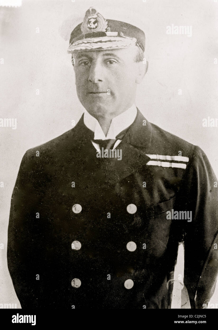 Admiral Jellicoe, Befehlshaber der Flotte in der Schlacht von Jütland Stockfoto