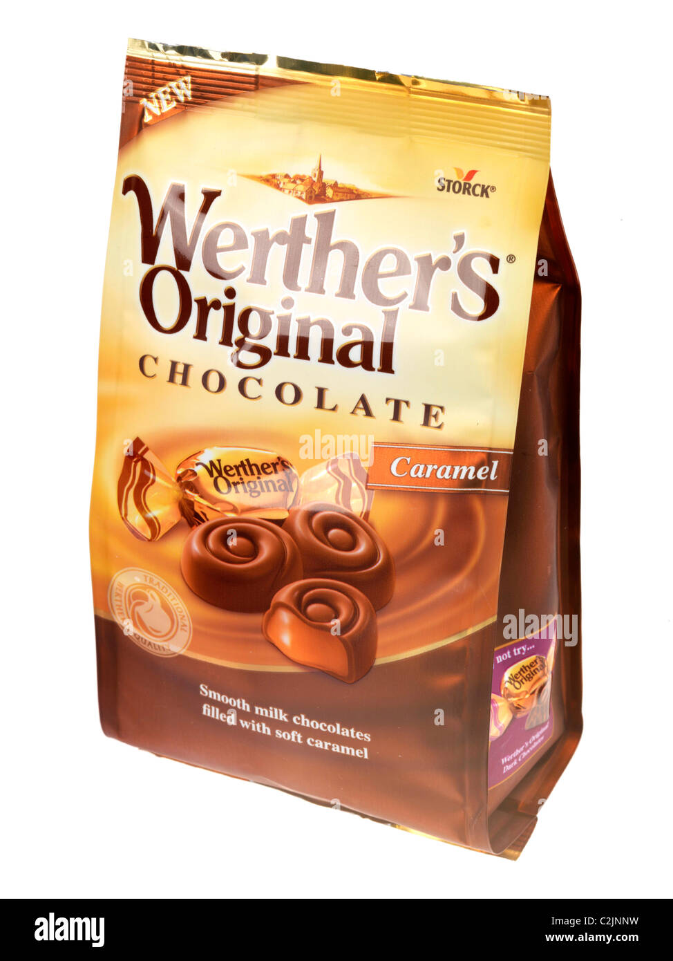 Werthers original karamell choc schokoladenbonbons -Fotos und ...
