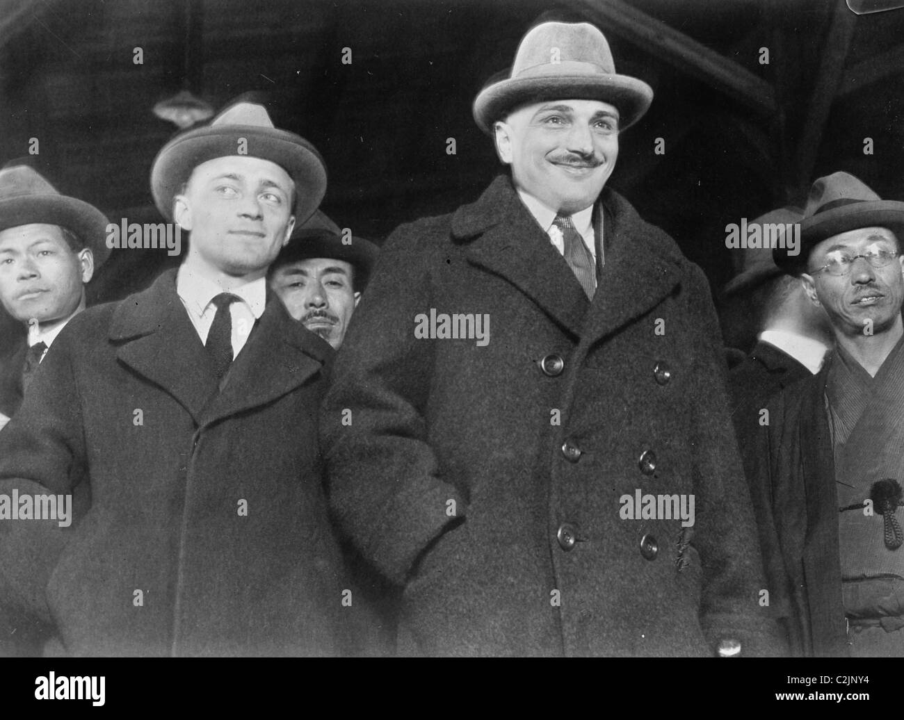 Sowjetische Delegierten in Tokio Stockfoto