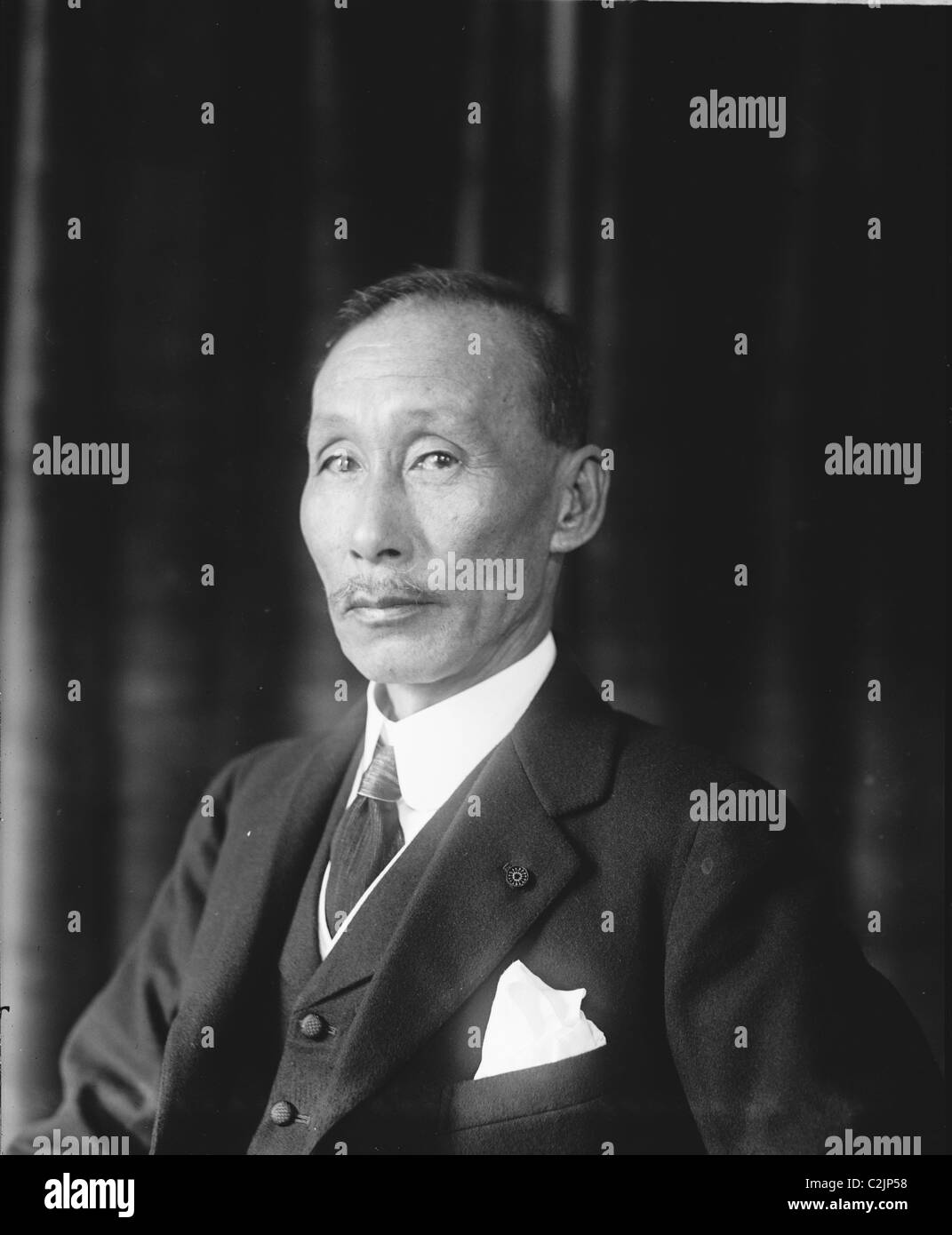 Admiral Baron Temosaburo Kato Stockfoto