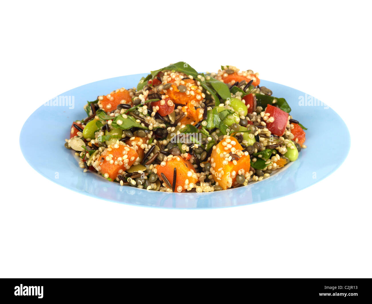 Super Vollwert-Salat Stockfoto