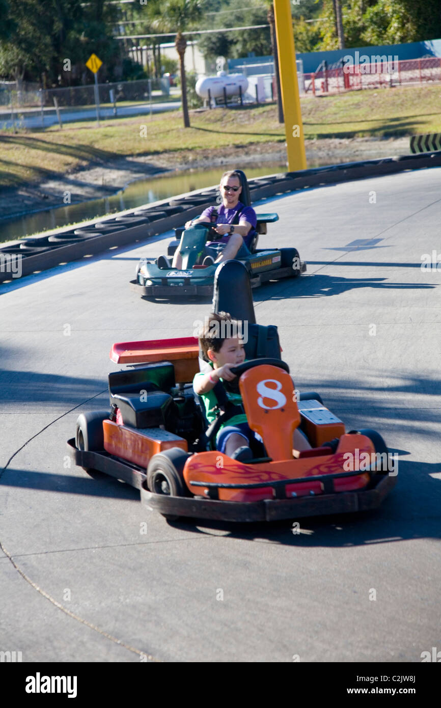 "Nitro Alley" bei Speedpark Motor Sports, Daytona Beach, FL Stockfoto
