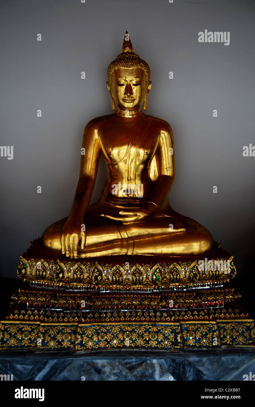 Wat Pho buddhistischer Tempel im Bezirk Phra Nakhon, Bangkok, Thailand Stockfoto