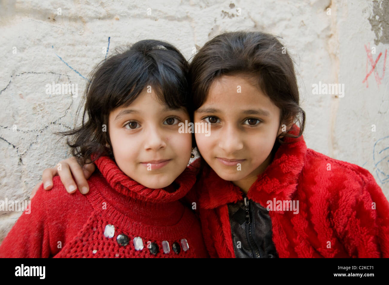 Tartous Syrien Tartus kleine junge Mädchen arabischen Arabisch Syrien syrische Stockfoto