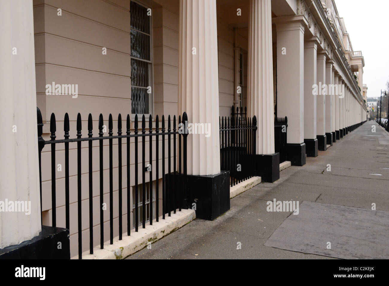 Eaton Square, London, UK ARTIFEX LUCIS Stockfoto