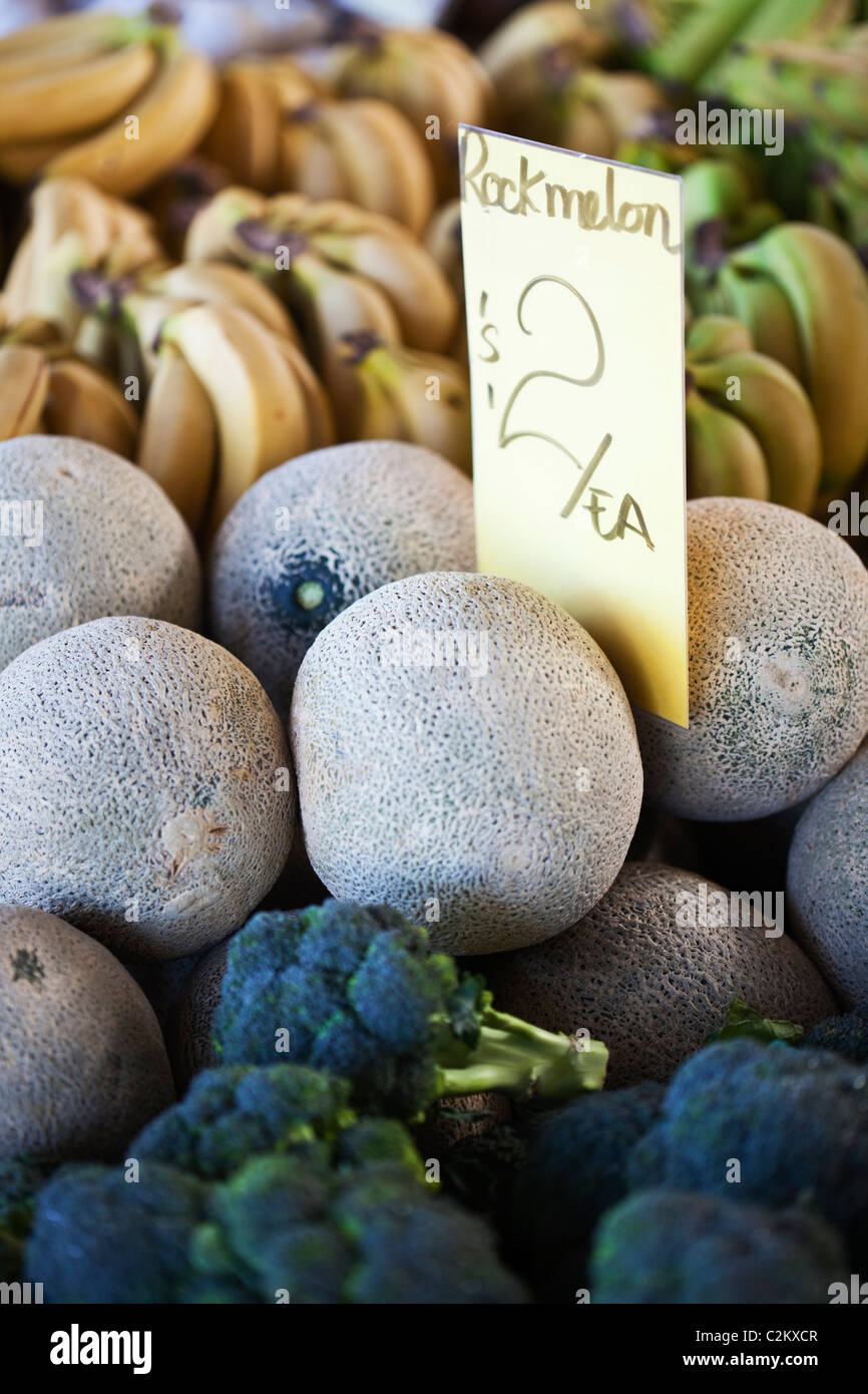 Frische Produkte auf Rustys Märkten. Cairns, Queensland, Australien Stockfoto