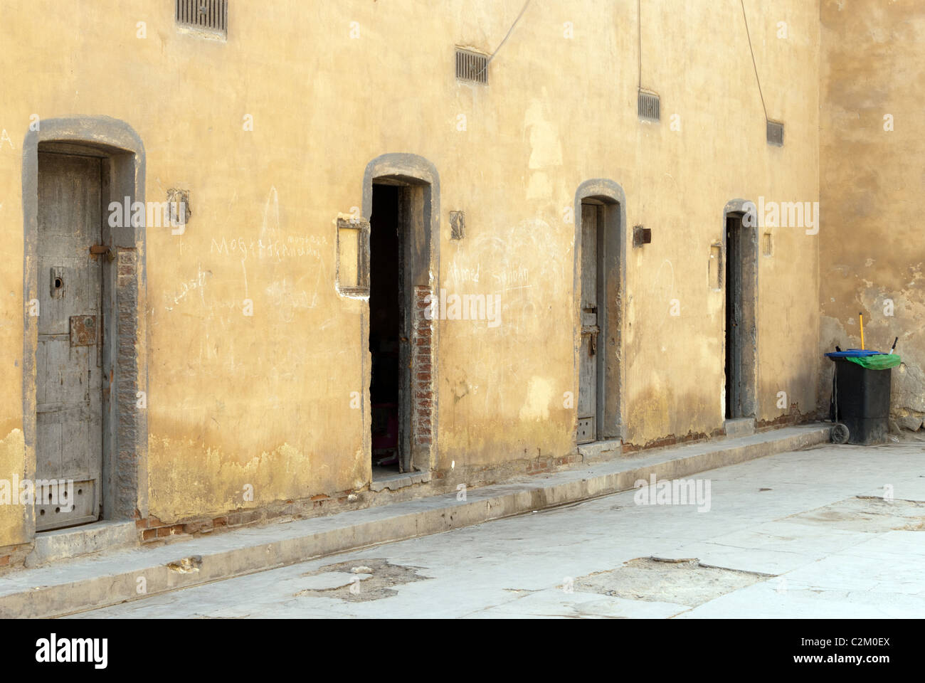 Türen - Die Zitadelle von Saladin in Kairo, Ägypten Stockfoto