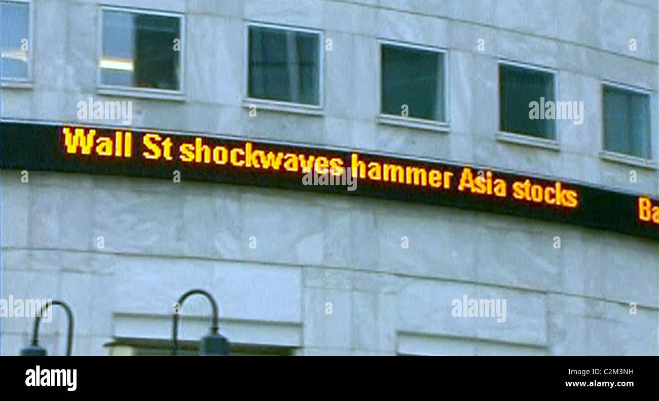 INSIDE JOB (2010) CHARLES FERGUSON (DIR) 006 MOVIESTORE COLLECTION GMBH Stockfoto